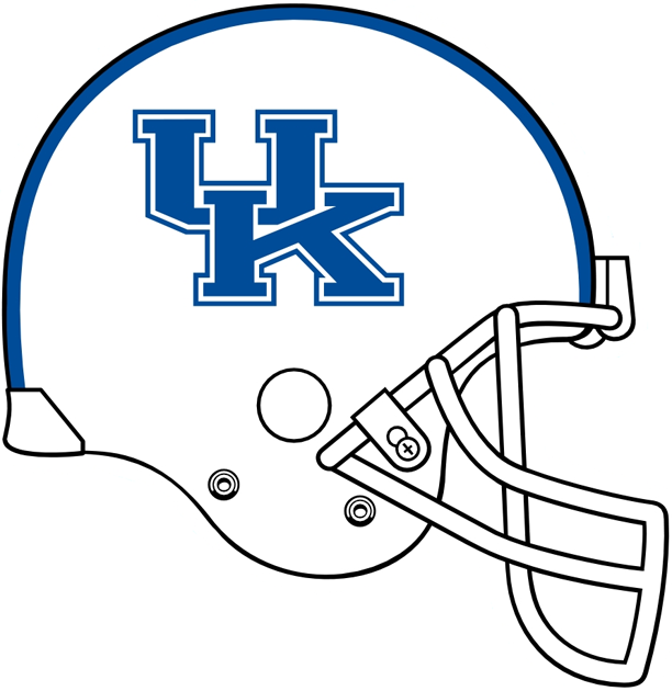 Kentucky Wildcats 2005-2015 Helmet Logo DTF decal stickers